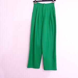 the femm Women's IVY Wool Drop Waist Wide Leg Pants XS NWT 348 IRRG